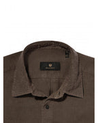  Belstaff Mens Linen Scale Shirt Army Olive Green