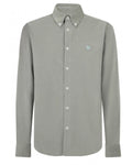  Belstaff Mens Street Cord Shirt Dark Sage Green