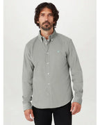  Belstaff Mens Street Cord Shirt Dark Sage Green