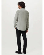  Belstaff Mens Street Cord Shirt Dark Sage Green