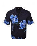  BOSS Mens C-Lars Fauna Shirt Dark Blue