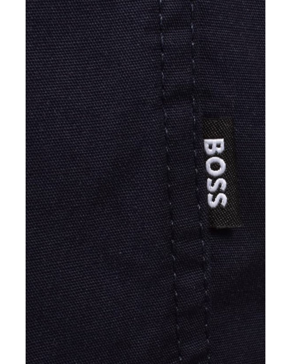  BOSS Mens C-Lars Fauna Shirt Dark Blue