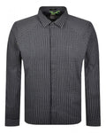  BOSS Mens Excurse L Check Shirt Dark Blue