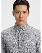  BOSS Mens H-Hank C3-214 Kent Floral Shirt Green