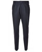  BOSS Mens H-Huge Dark Blue Three-Piece Peak Lapel Suit