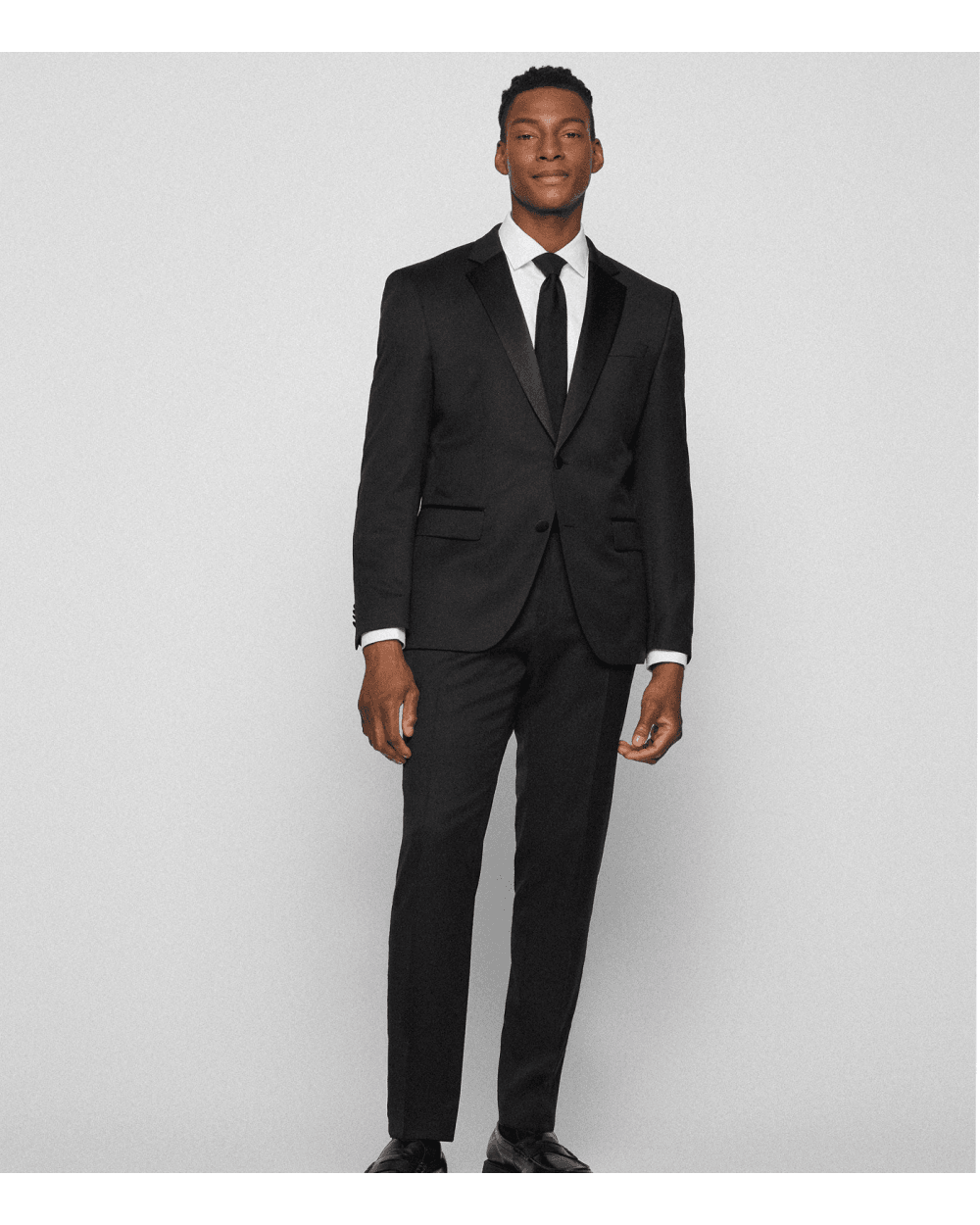  BOSS Mens H Huge Two Piece Tux Black