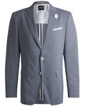  BOSS Mens H-Hutson 233 Blazer Jacket Light Blue