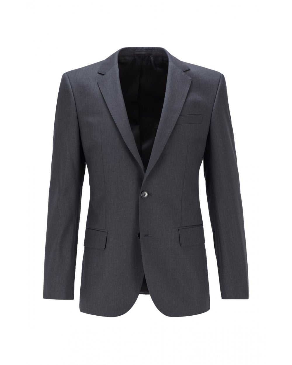  BOSS Mens Hayes/Gibson Grey Slim Fit Virgin Wool Suit