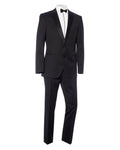  BOSS Mens Hence Cyl / Gylan Cyl Black Virgin Wool Slim Fit Suit