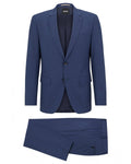  BOSS Mens Huge 2 PC Suit Open Blue