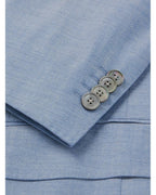  BOSS Mens Huge-H 3 Piece Suit Light Pastel Blue