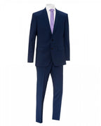  BOSS Mens Huge6/Genius5 Slim Fit Mid-Blue Suit