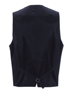  BOSS Mens Huge6Weste Blue Slim Fit Waistcoat