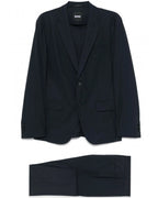  BOSS Mens P-Huge 2 Piece Suit Dark Blue