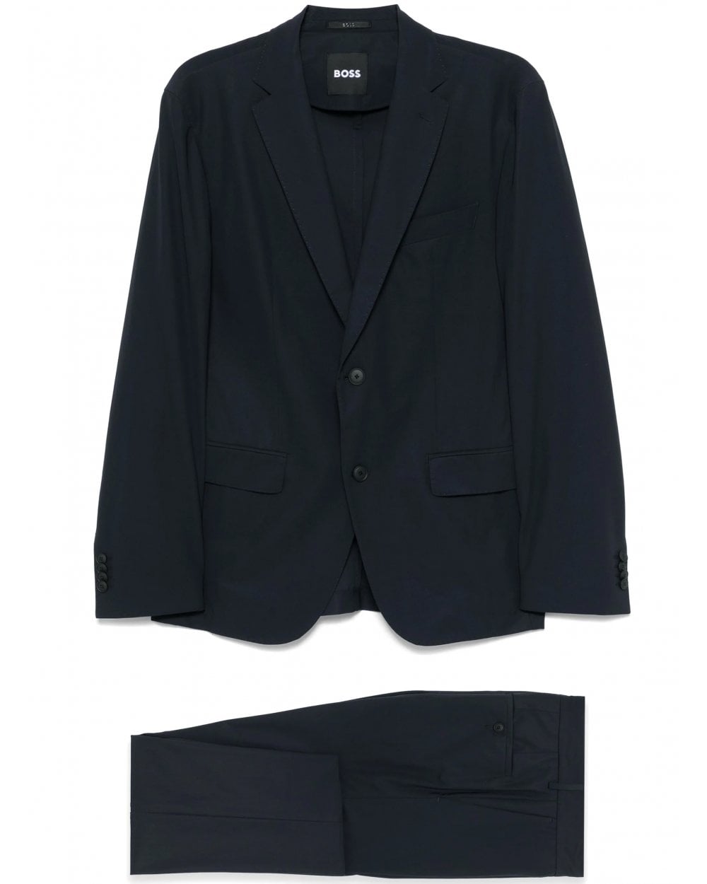  BOSS Mens P-Huge 2 Piece Suit Dark Blue