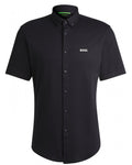  BOSS Mens Style B Motion Short Sleeve Shirt Dark Blue