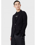  Emporio Armani Mens Single Breasted Jersey Jacket Dark Navy