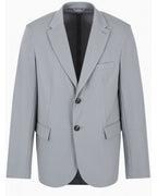  Emporio Armani Mens Travel Essentials Blazer Jack Light Grey