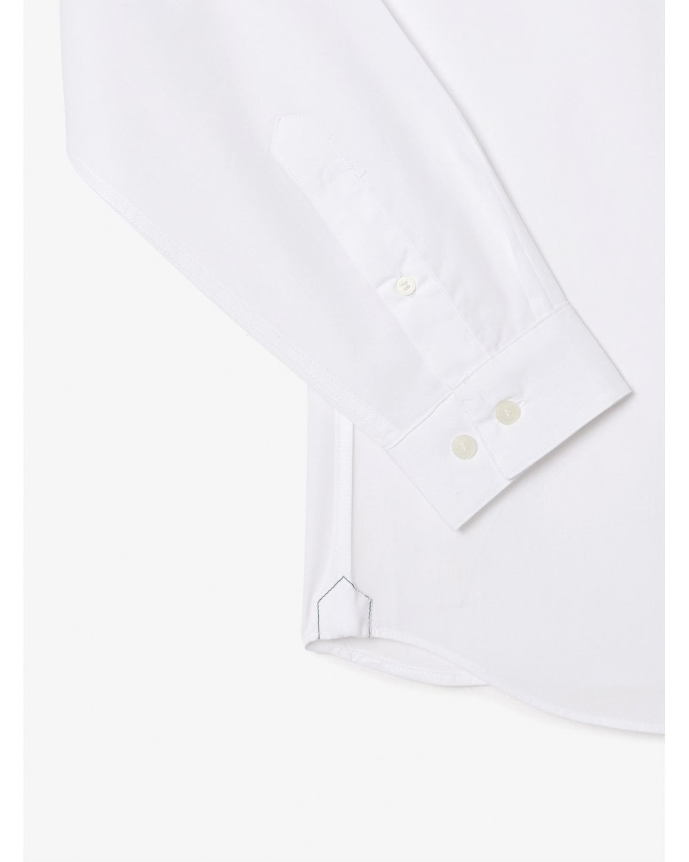  Lacoste Mens Poplin Stretch Shirt White