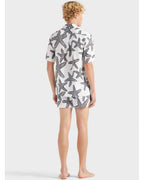  Vilebrequin Mens Charli Starlettes Bowling Shirt White