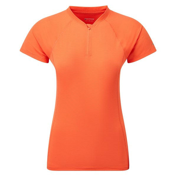  Montane Womens Dart Nano Zip Tee